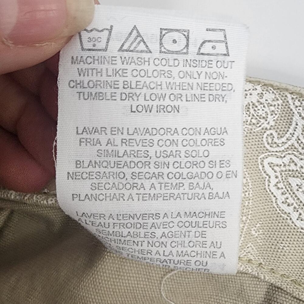 Lee Women's Flex-to-go Cargo Crop‎ Sz 16W - Picture 5 of 6
